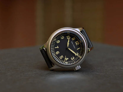 Baltany 38MM A11 Military Automatic Watch Man S2031B Sapphire Crystal 10ATM Stainless Steel NH38 Retro Mechaincal Wristwatches