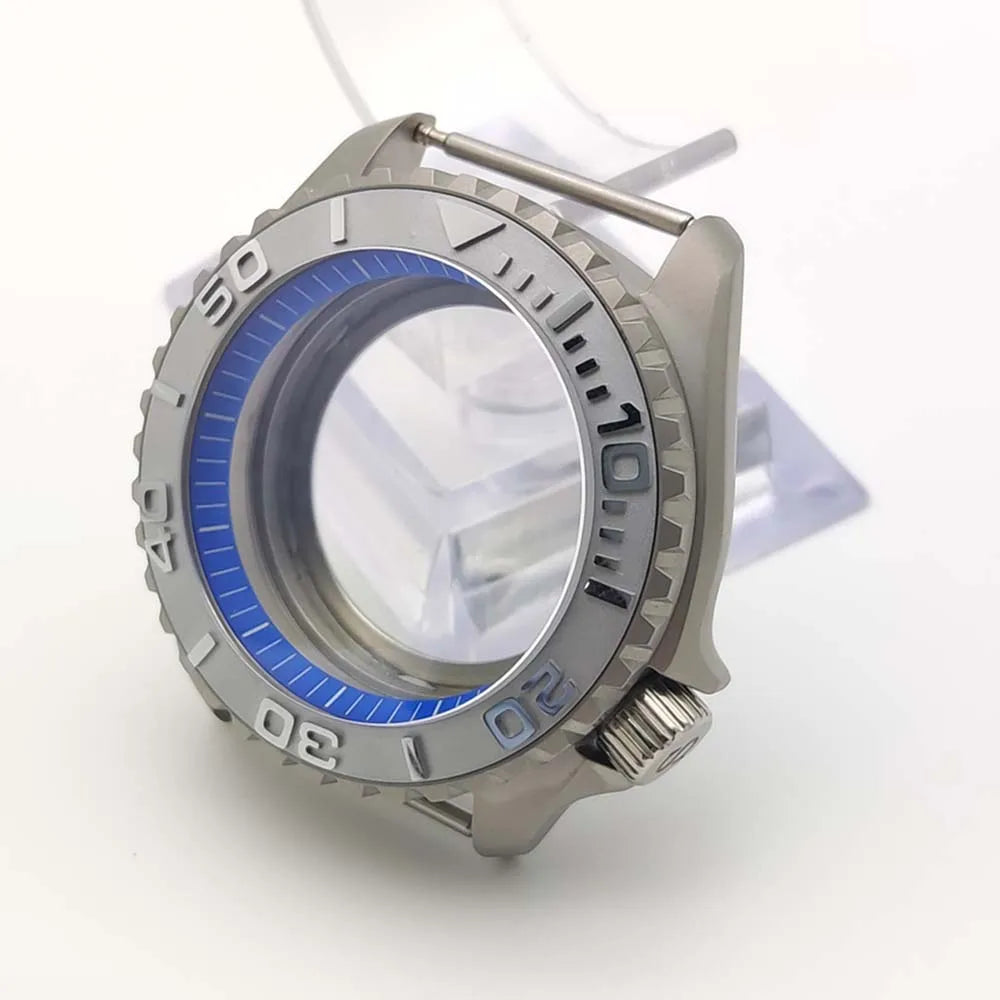 Yacht Master Case 42MM for NH35 NH36 Movement Sapphire crystal stainless steel case Watch Accessories SKX007