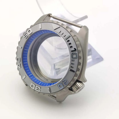 Yacht Master Case 42MM for NH35 NH36 Movement Sapphire crystal stainless steel case Watch Accessories SKX007