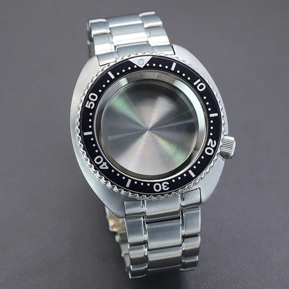 45mm Men's Watch nh35 Cases For NH35 NH36 Modified Abalone NH34 nh38 nh70 4R36 Movement 28.5mm Dial Sapphire Crystal Waterproof