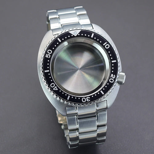 45mm Men's Watch nh35 Cases For NH35 NH36 Modified Abalone NH34 nh38 nh70 4R36 Movement 28.5mm Dial Sapphire Crystal Waterproof