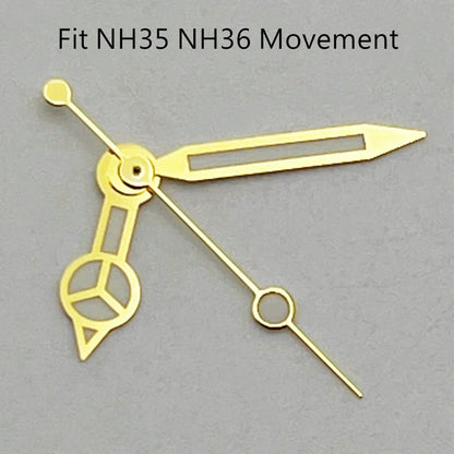 NH35 Luminous Watch Hands Fit NH35 NH36 PT5000 ETA2836 2824 DG2813 3804 Miyota8215 8205 821A Movement Watch Accessories