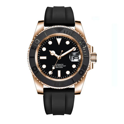 Corgeut Yacht Watch CG3002 sapphire  NH35  Miyota 8215 Brushed Ceremic Bezel 40mm 10Bar