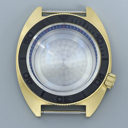 41mm NH35 Watch Case Stainless Steel Accessories For NH35 NH34 Mod Abalone NH36 NH70 Movement 28.5mm Dial Sapphire Crystal Glass