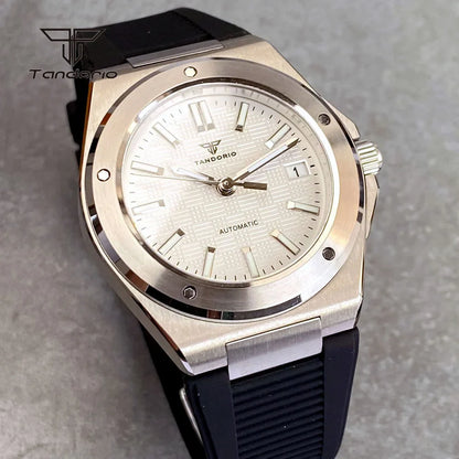 Tandorio Engineer Watch TD331B Seiko NH35 Sapphire Dress 40MM