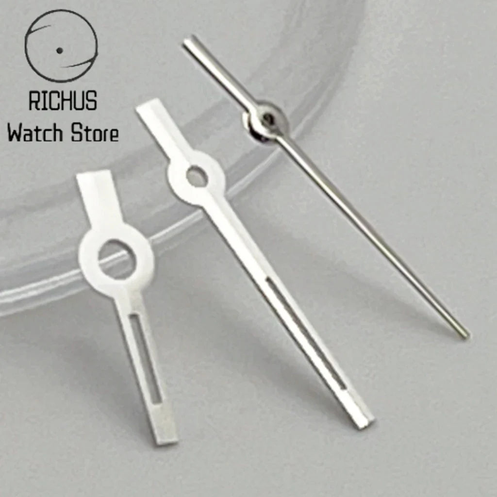 NH05 Hands Silver/Blue/Black/Gold/RoseGold Watch Hands Green Luminous Fit NH05 NH06 Movement Watch Accessories