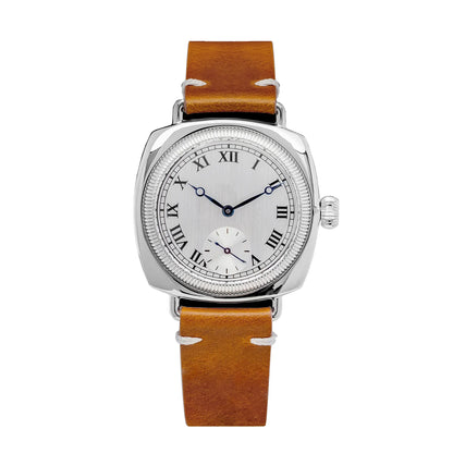 Thorn T002  Retro Square Sub Second 36mm Sapphire Glass VD78 Quartz Movement 10bar