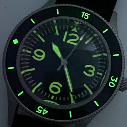 Tandorio Fifty FATHOMS Diver TD223 20bar NH35 PT5000 Sapphire 40mm