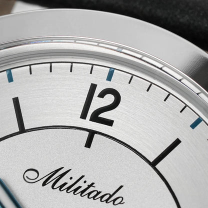 Militado ML09 Vintage Quartz Watch VD78 Movement  Domed Hardlex Crystal BGW9 Luminous 100m Waterproof 36mm Men Watches