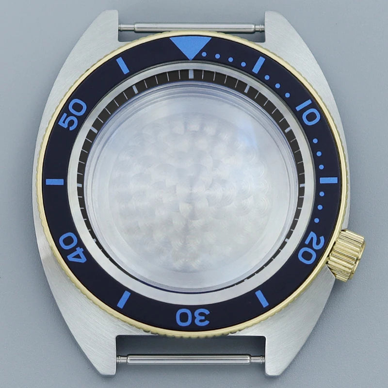 41mm NH35 Watch Case Stainless Steel Accessories For NH35 NH34 Mod Abalone NH36 NH70 Movement 28.5mm Dial Sapphire Crystal Glass