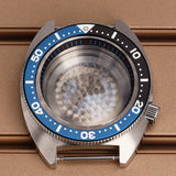 41mm Modified Turtle Watch Case Sapphire For Abalone/tuna mouth 6105 Captain Willard TMI NH35 NH36 NH38 4R Movement Stainless Steel Watch Accessories