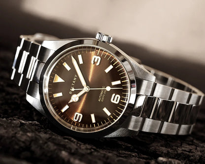 Baltany 39MM Explorer Watches Man S4035 NH38 Automatic Stainless Steel Bracelet Waterproof 200m Luxury Mechanical Wristwatch Man