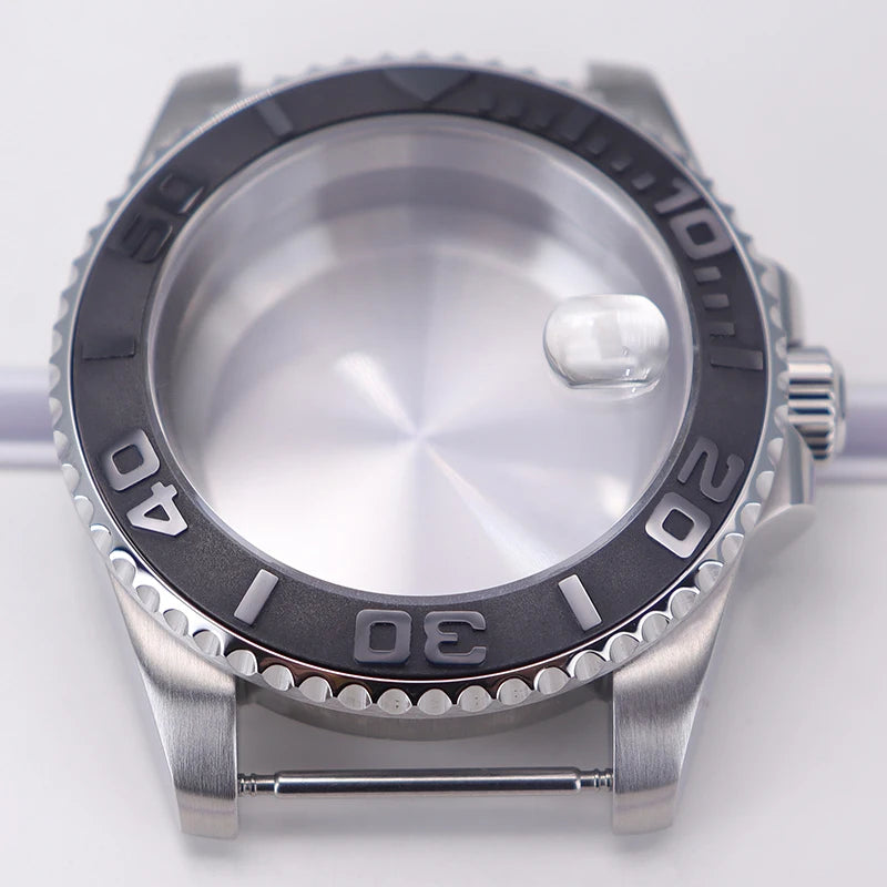 200M Diving Watch Case 40mm For Yacht-Master Seiko NH35 NH36 NH38/34 Miyota 8215 ETA2824 Movement Sapphire Glass 120clicks Bezel