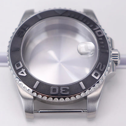 200M Diving Watch Case 40mm For Yacht-Master Seiko NH35 NH36 NH38/34 Miyota 8215 ETA2824 Movement Sapphire Glass 120clicks Bezel