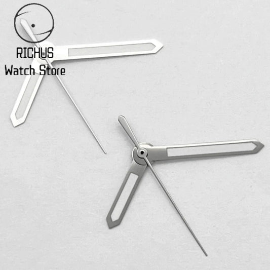 Wide NH35 Watch Hands Green Luminous Fit NH35 NH36 PT5000 ETA2836 2824 DG2813 3804 Miyota8215 8205 821A Movement Watch Accessories