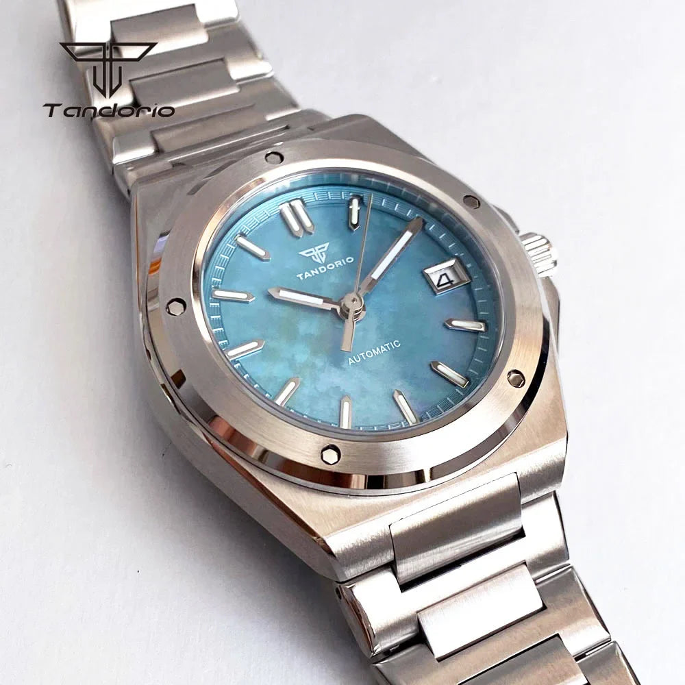 Tandorio Engineer Watch TD331  NH35 Sapphire 40mm Business 20bar