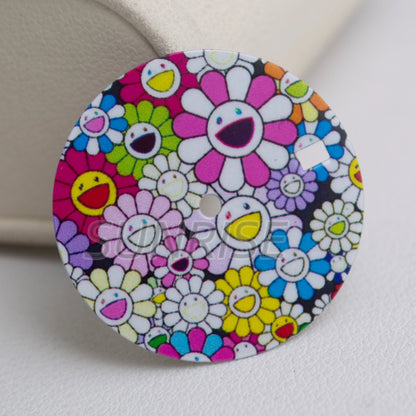 New 28.5mm Watch Dial Sun Flower Dial For SEIKO Nh35 Nh36 Mechanical Movement Royal Oak SUB Datejust Mods Watch Face Accessories