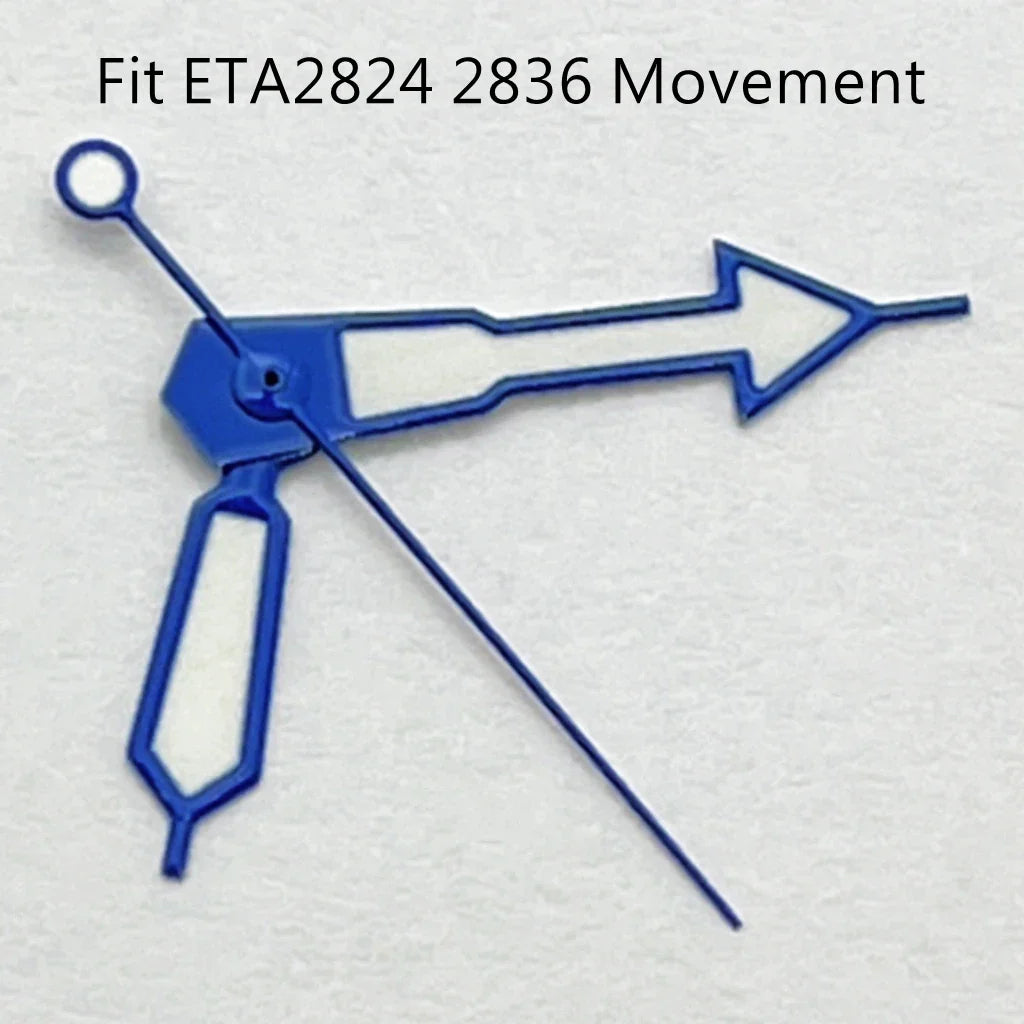 Watch Hands Green Luminous Fit NH35 NH36 ETA2824 2836 Miyota 8205 8215Mingzhu DG2813 3804 Movement Watch Accessories
