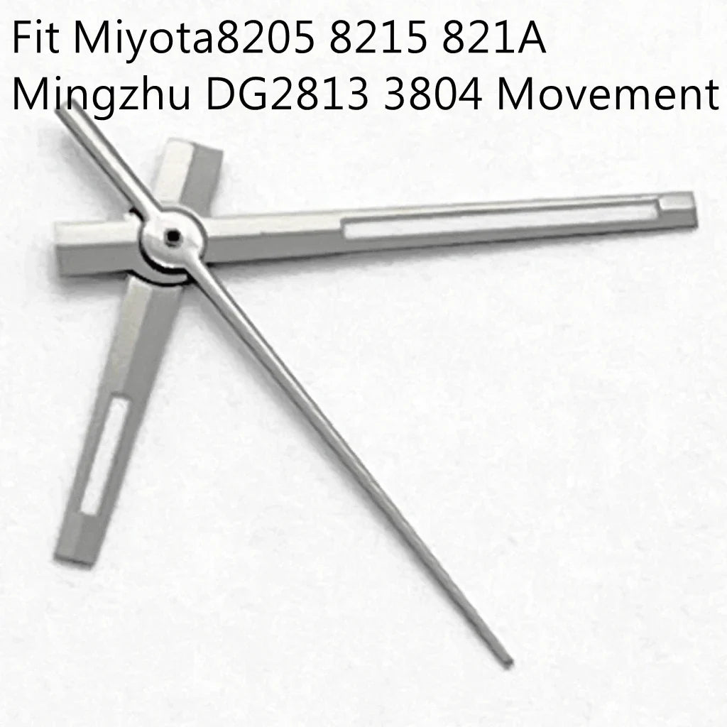 NH35 Watch Hands Green Luminous White/Gun color Fit NH35 NH36 ETA2836 2824 DG2813 3804 Miyota8215 8205 821A Movement