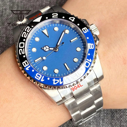 Tandorio TD266 PT5000 NH35A Miyota 40mm SUBMARINER dive Watch Sapphire