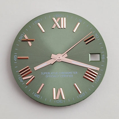 28.5mm NH35 dial Roman dial S Dial Modified Dial for NH35/NH36 Automatic Movement Watch accessories