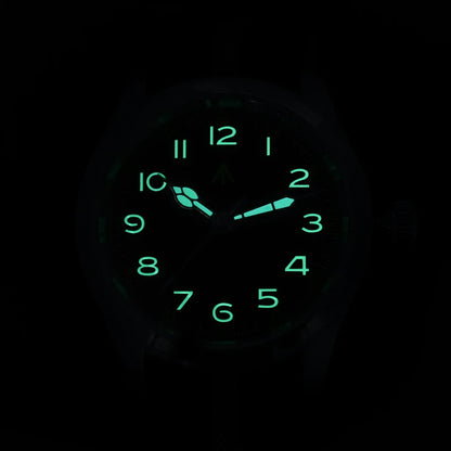 Militado ML08 Military Watch VH31 Quartz Movement Double Sapphire C3 BGW9 Luminous 10Bar Explorer
