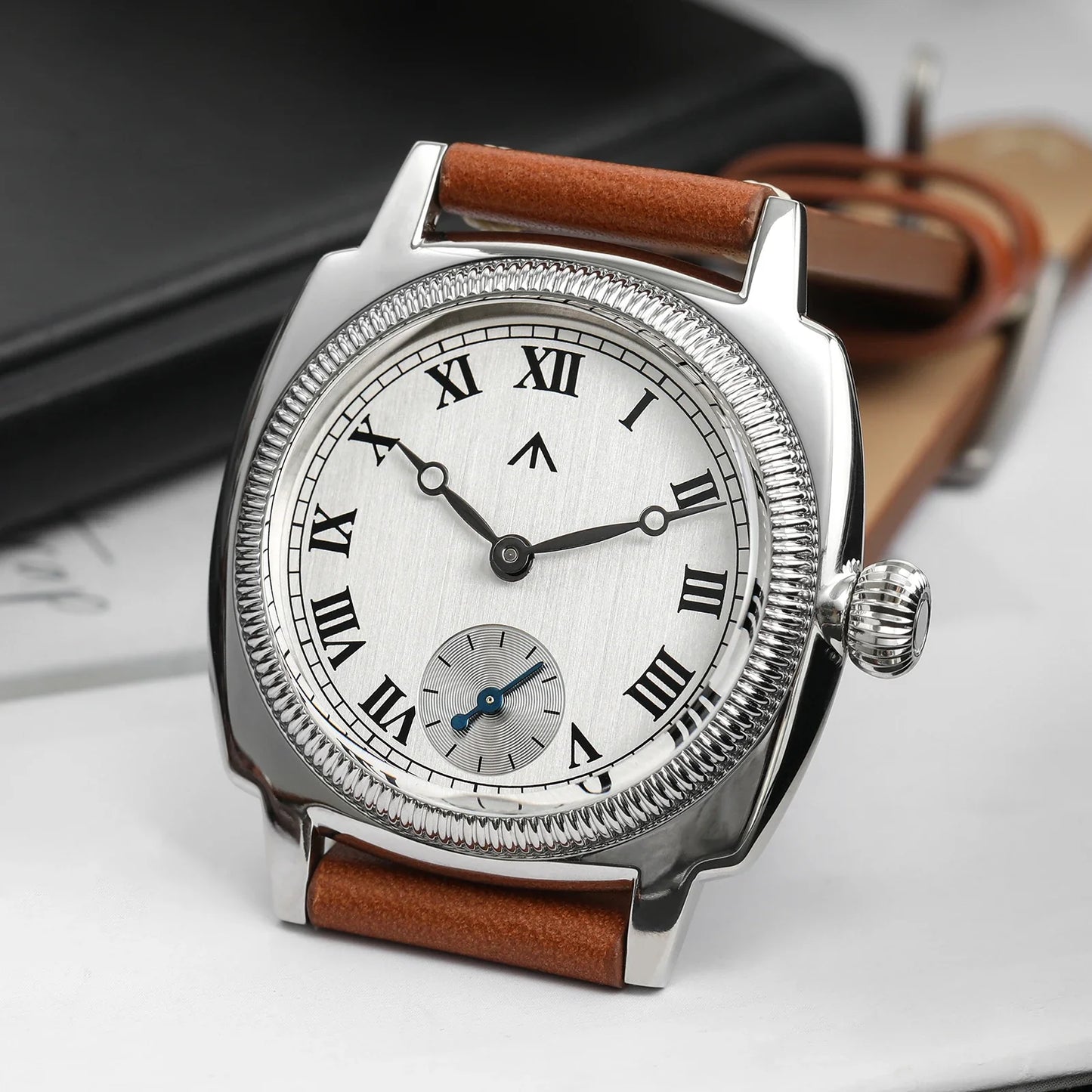 Militado ML03 Quartz Watch VD78 Square Watch Domed AR Sapphire 100M Waterproof 36mm