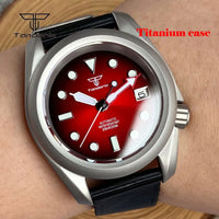 red logo dial
