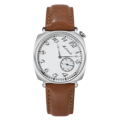 Militado ML11 Square Watch ST1701K Automatic Sapphire 10Bar 36mm Vintage reloj hombre