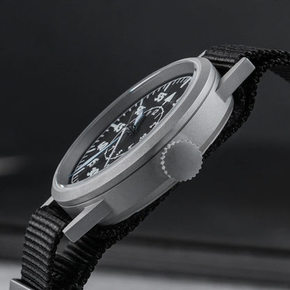 Militado ML10 Quartz pilot Watch VH31 Sweeping Second Sapphire BGW9 Luminous 10Bar 37mm