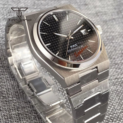 Tandorio PRX Watch TD305 Sapphire 40mm NH35 Automatic 10Bar Dress Watch