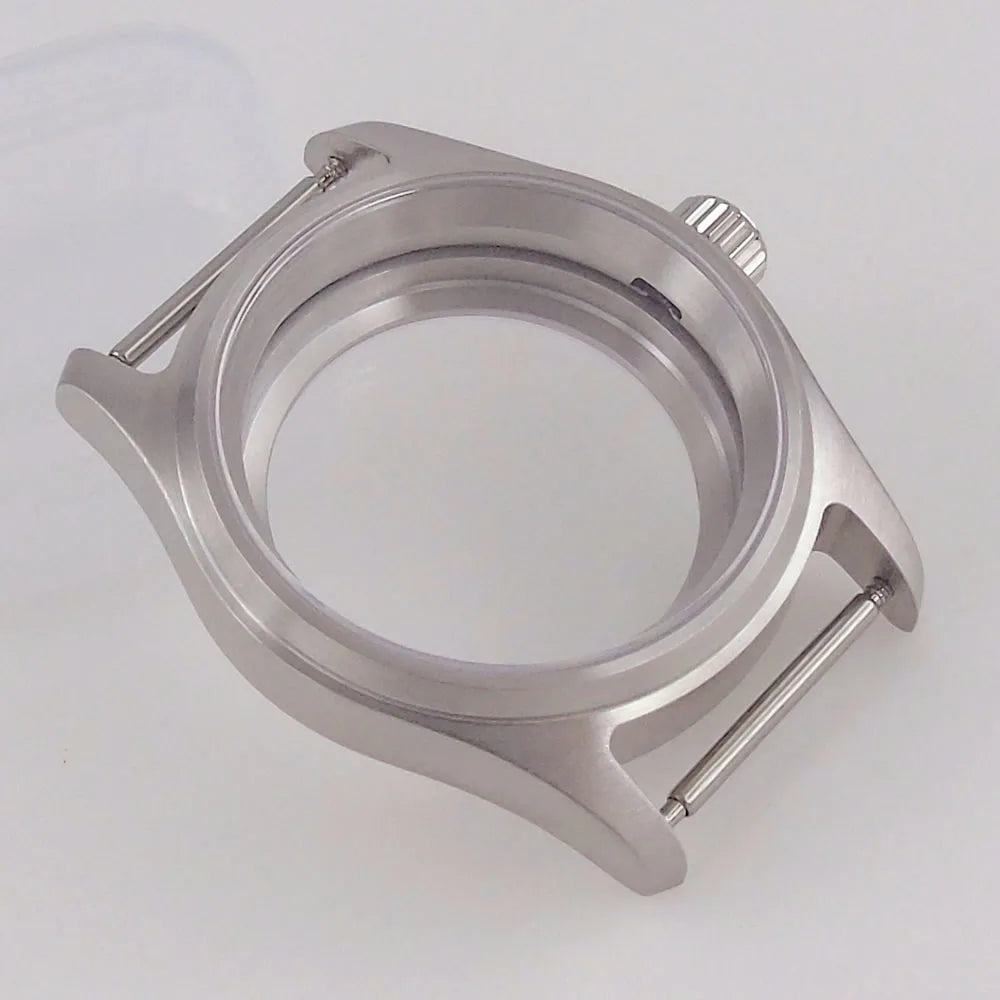 36mm/39mm Pilot Collection Watch Case Sapphire Glass 200m Waterproof Glass Back For NH35 NH36 ETA2824 PT5000 Movement