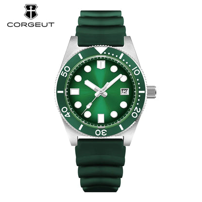 CORGEUT 6020 SUB diver 40mm NH35 AUtomatic Sapphire 20Bar