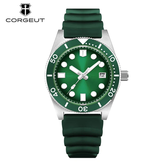 CORGEUT 6020 SUB diver 40mm NH35 AUtomatic Sapphire 20Bar