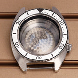 41mm Modified Turtle Watch Case Sapphire For Abalone/tuna mouth 6105 Captain Willard TMI NH35 NH36 NH38 4R Movement Stainless Steel Watch Accessories