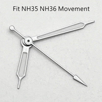 NH35 Hands Silver/Blue Watch Hands Fit NH35 NH36 PT5000 ETA2836 2824 DG2813 3804 Miyota8215 8205 821A Movement Watch Accessories