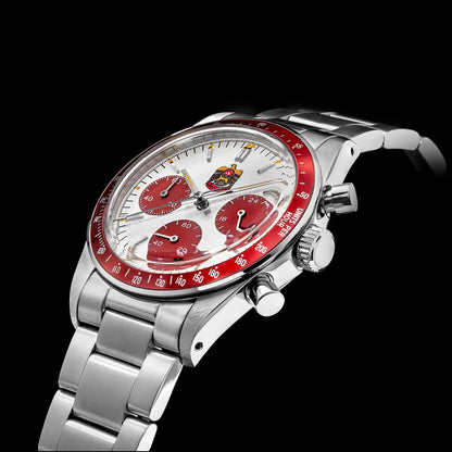 THORN T010 Chronograph 37mm Paul Newman VK63 Quartz Couple/sapphire/K9 Glass 3Bar