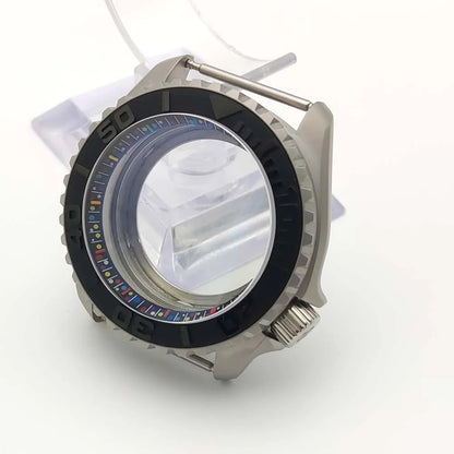 Yacht Master Case 42MM for NH35 NH36 Movement Sapphire crystal stainless steel case Watch Accessories SKX007