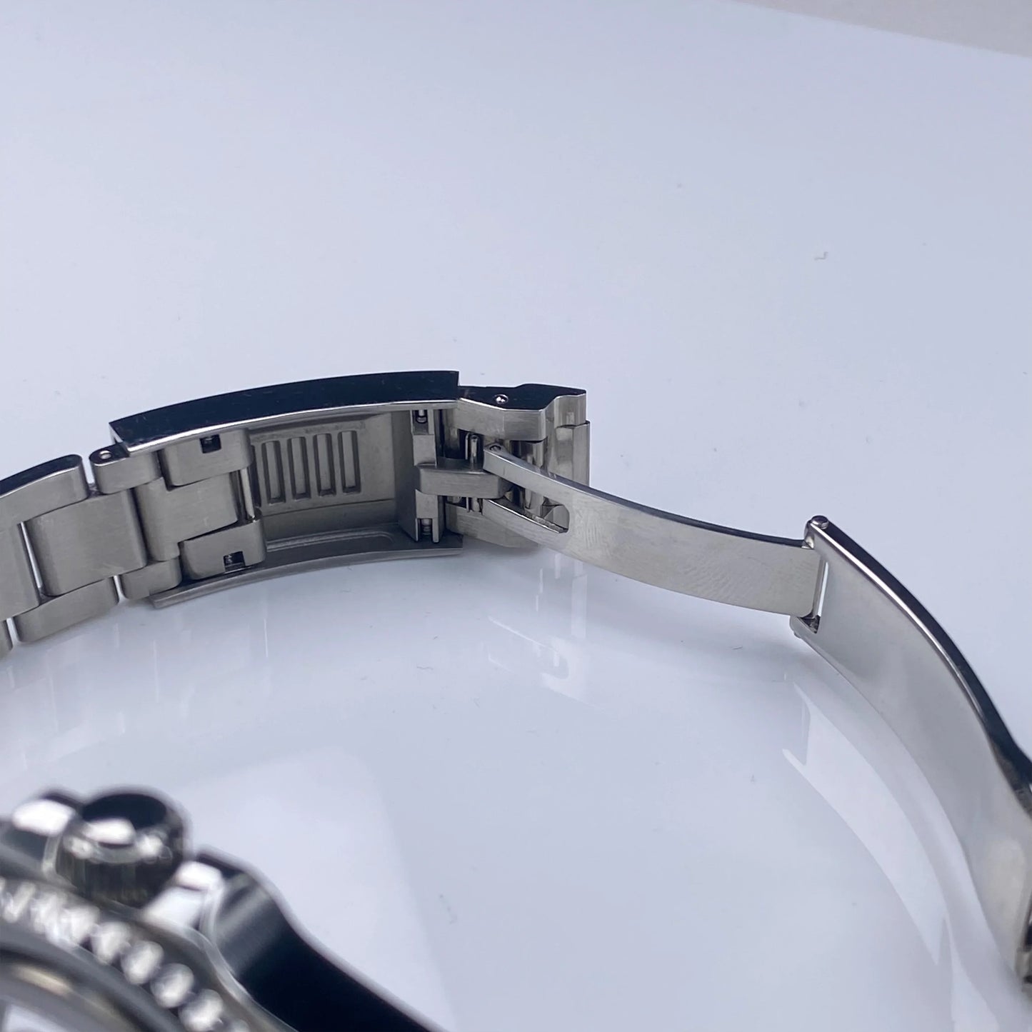 Sub Watch Case NH35 sliver 40mm GMT/SUB 120 clicks Stainless Steel Sapphire Glass fit nh34 nh35 nh36 movement 28.5mm Date Dial