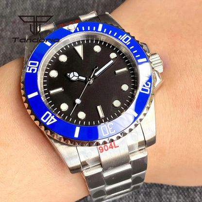 Tandorio TD266 PT5000 NH35A Miyota 40mm SUBMARINER dive Watch Sapphire