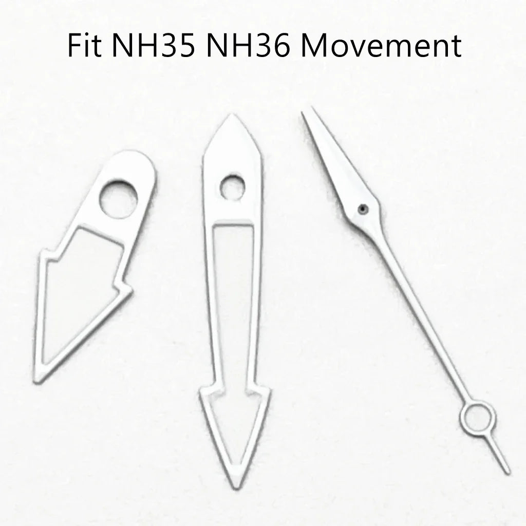 NH Watch Hands Lume Fit NH35 NH36 ETA 2824 2836 PT5000 Miyota 8215 8205 821A DG2813 3804 Automatic Movement Watches Accessories