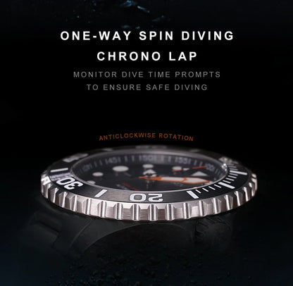 Cadisen C8232 Submariner DIVER  NH35A 100M Waterproof Luminous AR Sapphire 40MM