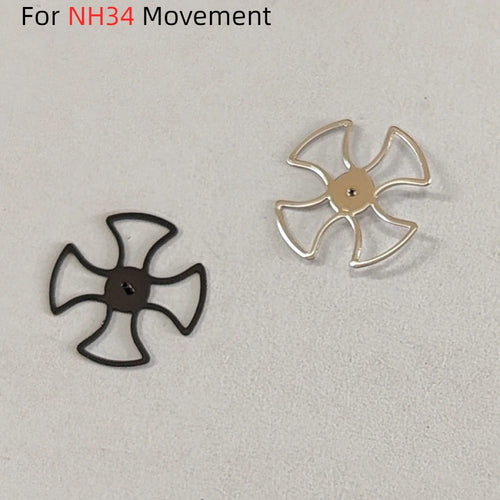 NH34 Hands Unique Turntable Hollow Watch Hands for NH34 Watch Movement Modification Part