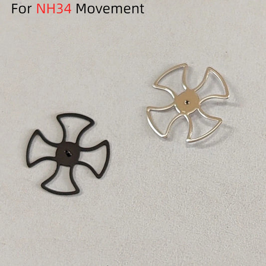 NH34 Hands Unique Turntable Hollow Watch Hands for NH34 Watch Movement Modification Part
