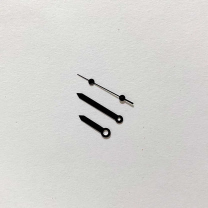 Watch Hands Black Orange White Three Hands Luminous Watch Accessories for NH35/ 36/ 4R/ 7S Movement