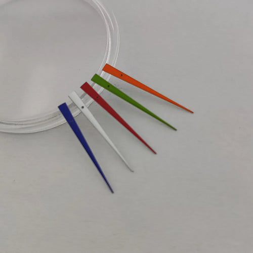 watch hands NH35 hands watch accessories white red yellow blue hand second hand Suitable for NH35 NH36 movement watch pointer