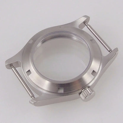 36mm/39mm Pilot Collection Watch Case Sapphire Glass 200m Waterproof Glass Back For NH35 NH36 ETA2824 PT5000 Movement