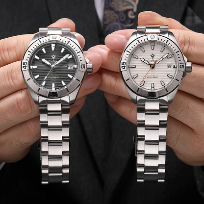 CADISEN C8218 Diver V2 20Bar NH35 Automatic 40MM Sapphire luminous