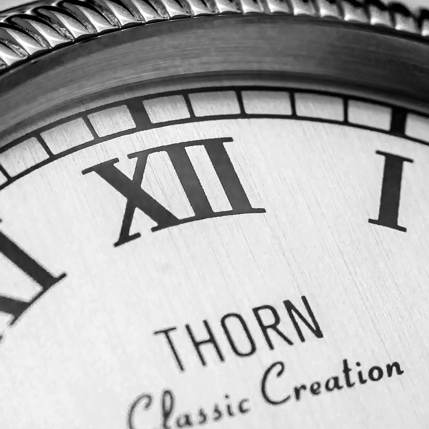 Thorn T002  Retro Square Sub Second 36mm Sapphire Glass VD78 Quartz Movement 10bar