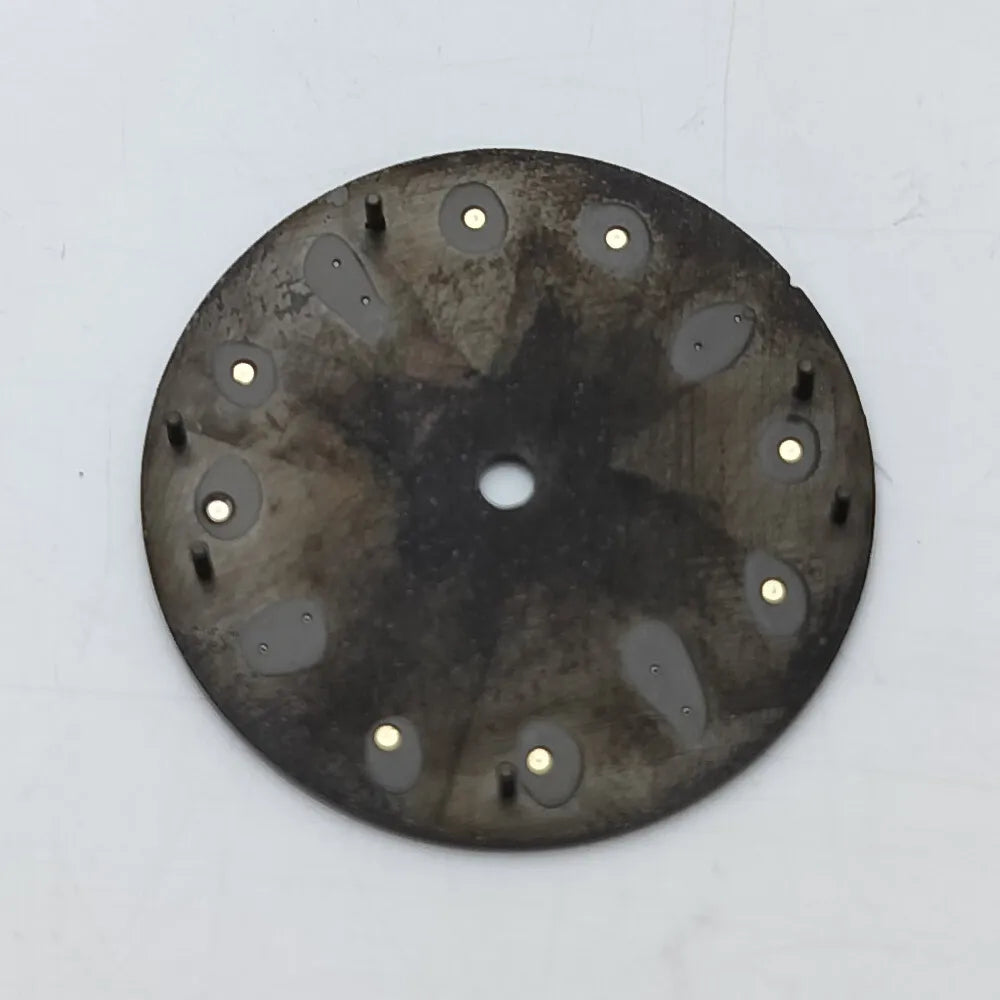28.5mm diameter dial suitable for NH-34/35/36 movements GMT Luminous dial customization LOGO/name DIY dial watch parts